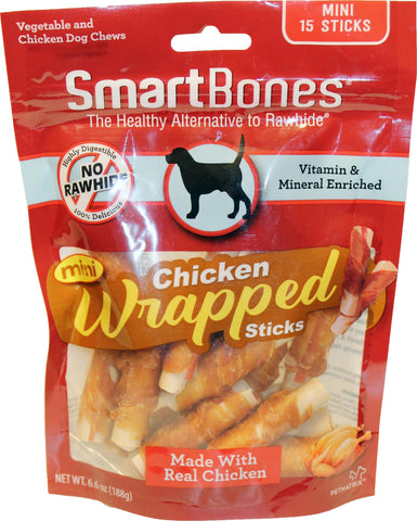 Smartbones Chicken Wrapped Mini Sticks