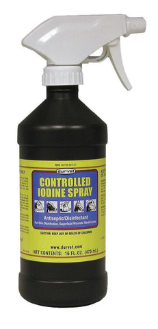 Controlled Iodine Spray