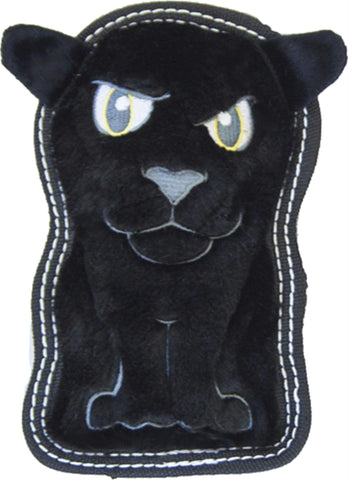 Tough Seamz Panther Dog Toy W- Invincible Squeaker