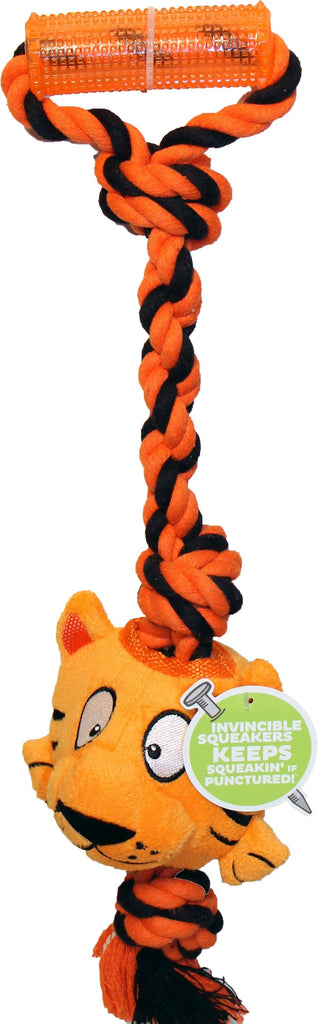 Tuggerz Tiger Interactive Toy W-invincible Squeak