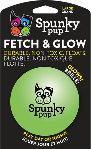 Spunky Pup Fetch & Glow Ball