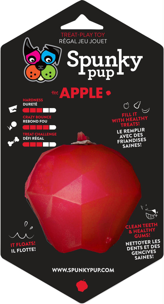 Spunky Pup Apple Treat Holder Toy