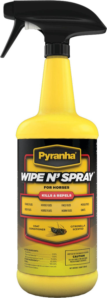 Wipe N'spray Fly Protection Spray For Horses