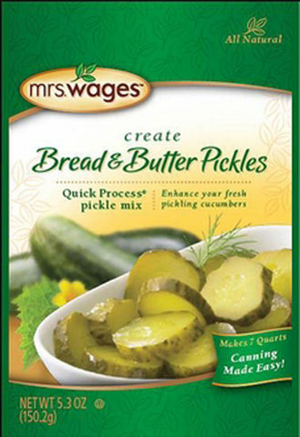 Mrs. Wages Quick Process Bread & Butter Pickle Mix