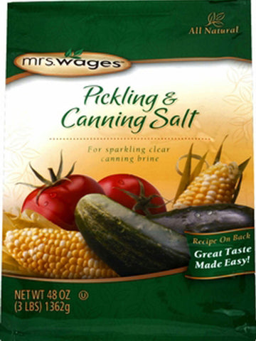 Mrs. Wages Pickling And Canning Salt