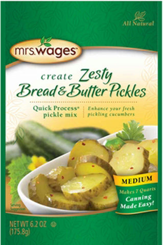 Mrs. Wages Quick Process Medium Zesty Pickle Mix