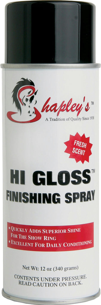 Hi Gloss Finishing Spray For Horses