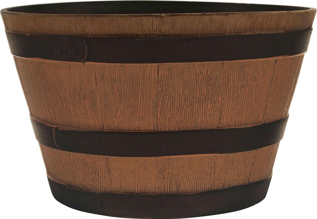 Hdr Whiskey Barrel Planter