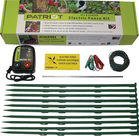 Patriot Pet & Garden Electric Fence Kit