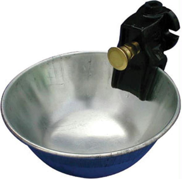 Metal Push Button Water Bowl For Cattle