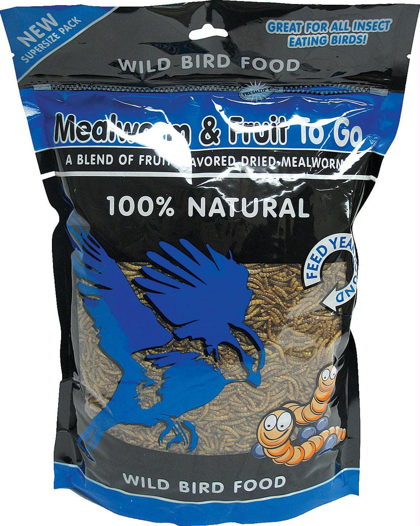 Mealworm And Fruit To Go Wild Bird Food