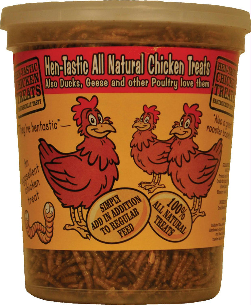 Hentastic Mealworm To Go Chicken Treats