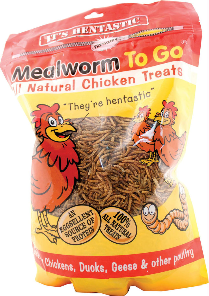 Hentastic Mealworm To Go Chicken Treats