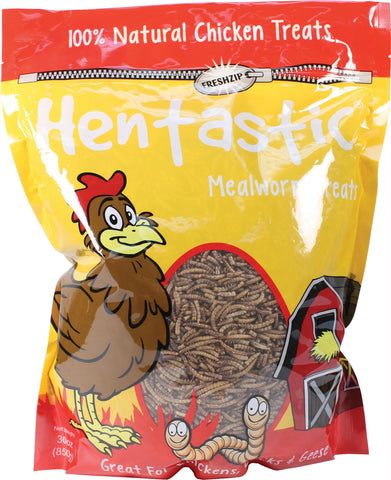 Hentastic Dried Mealworms Chicken Treats