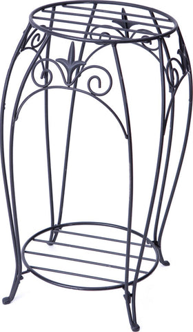 Double Plant Stand With Finial