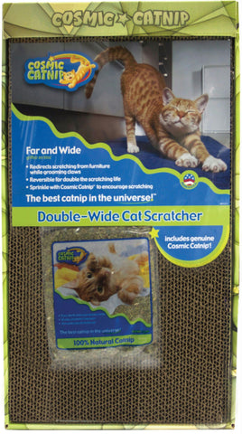 Cosmic Catnip Double-wide Cat Scratcher