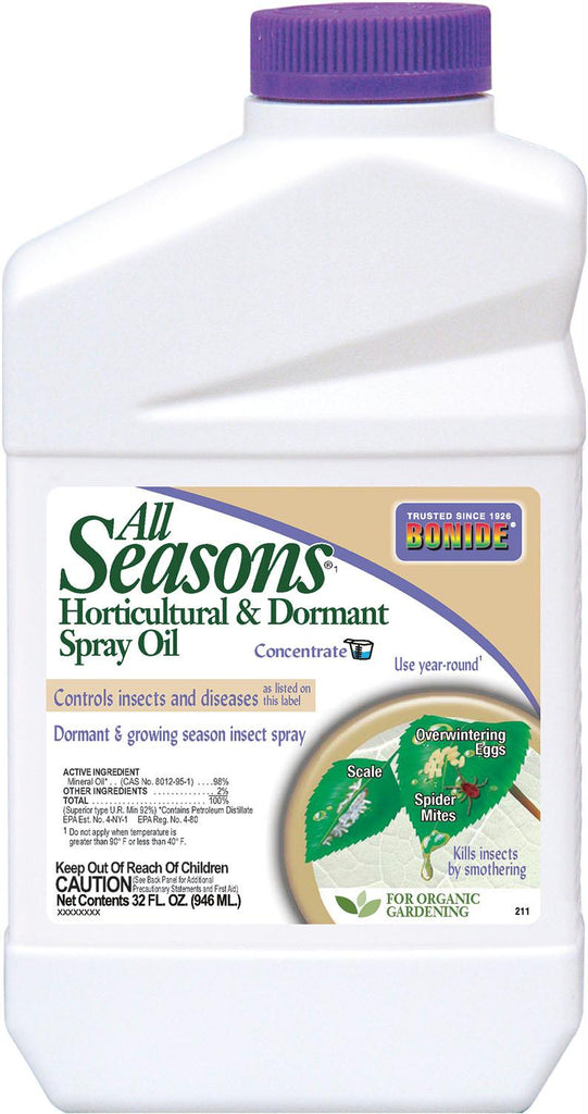 All Seasons Horticultural Oil Spray Concentrate