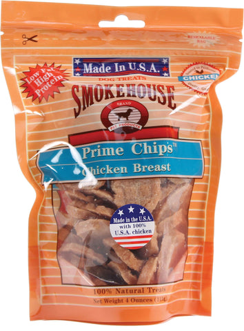 Usa Prime Chips Dog Treats Resealable Bag