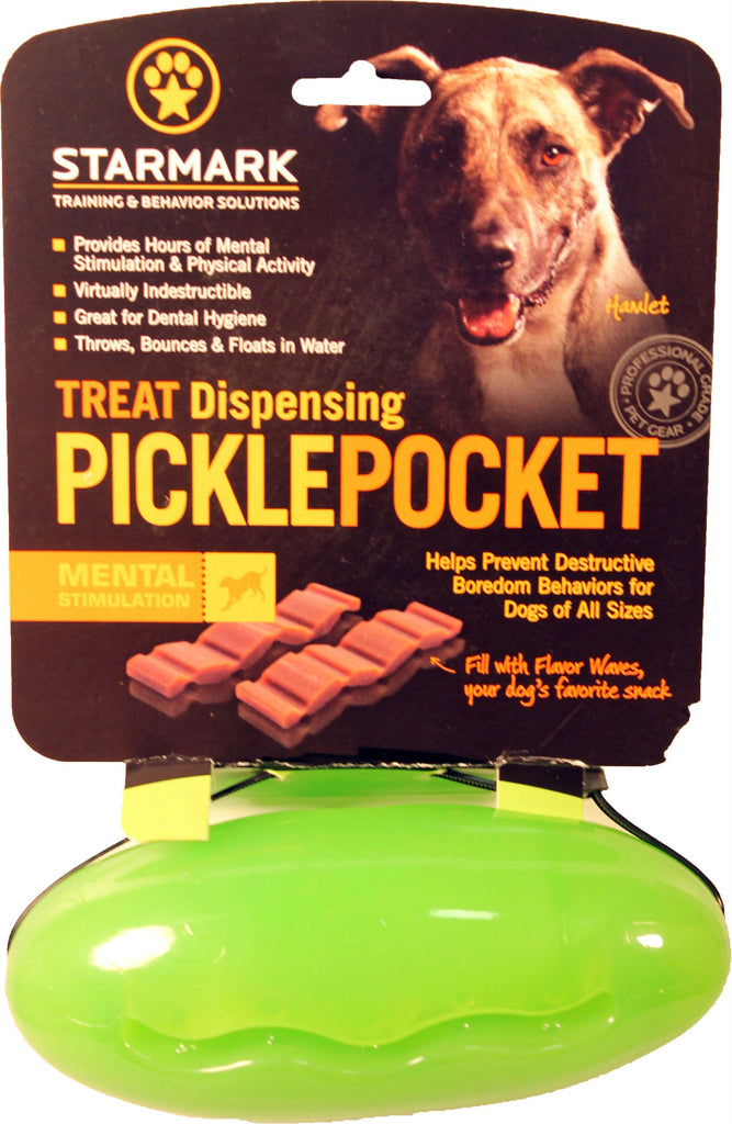 Pickle Pocket Treat Dispensing Toy)