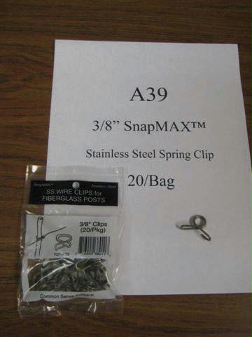 Stainless Steel Spring Clip