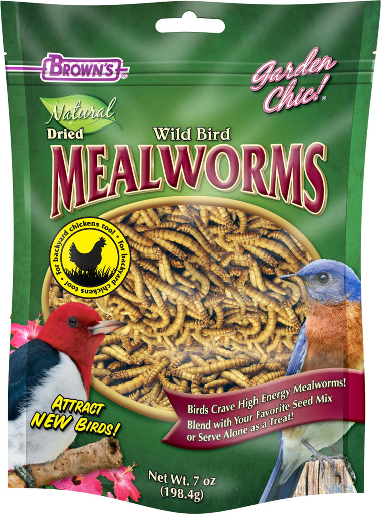 Garden Chic Dried Mealworms Pouch