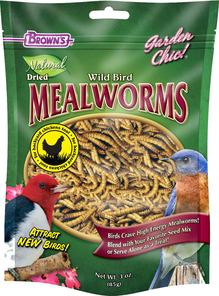 Garden Chic Dried Mealworms Pouch