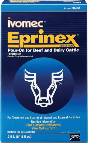 Eprinex Parasiticide Pour-on For Cattle