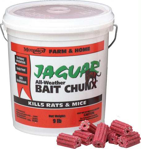 Jaguar All-weather Bait Chunx Rat & Mouse Killer