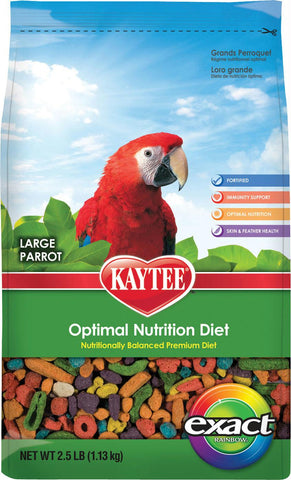 Exact Rainbow Large Parrot Food