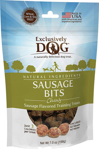 Chewy Sausage Bits Dog Treats