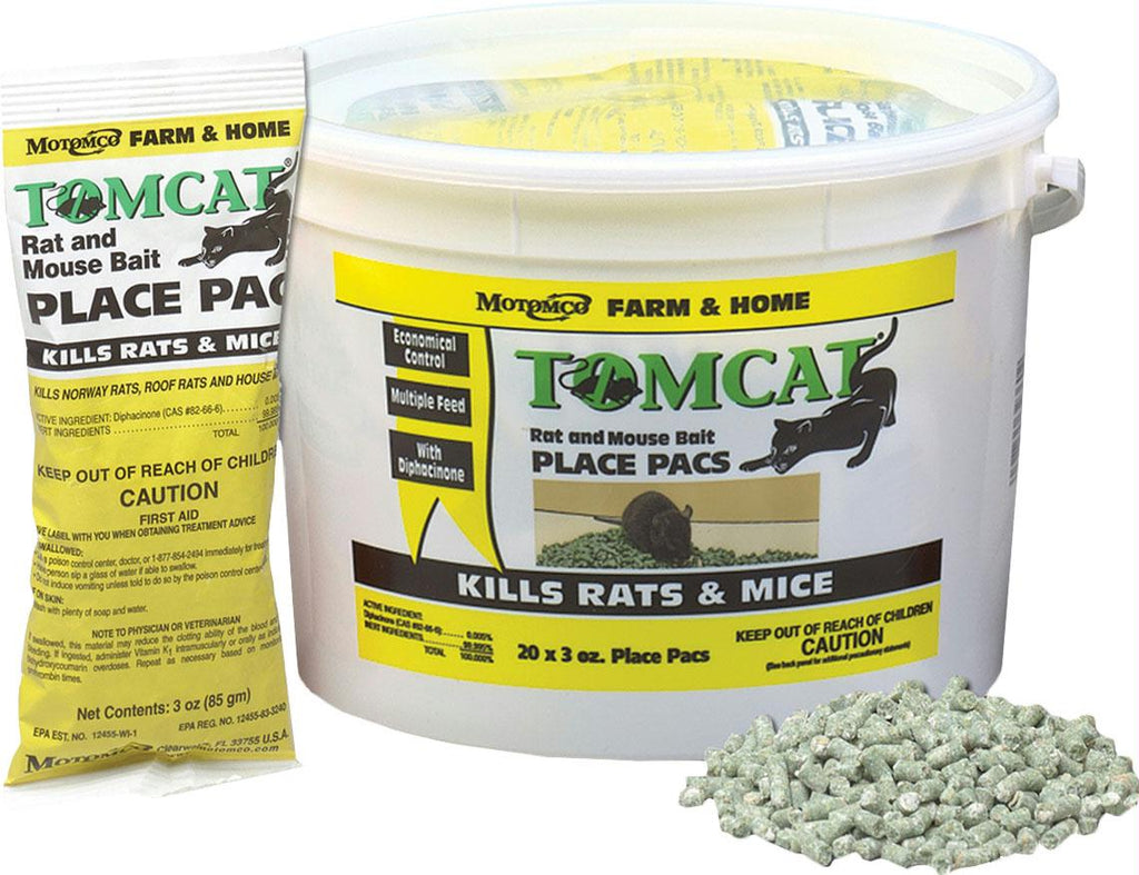 Tomcat Rat And Mouse Bait Place Pacs