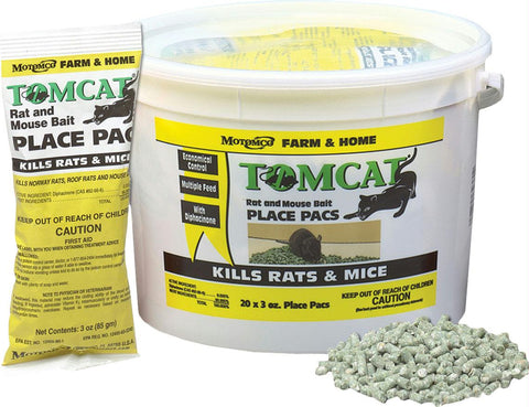 Tomcat Rat And Mouse Bait Place Pacs