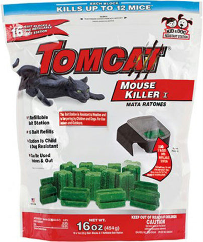 Tomcat Mouse Killer I Refillable Bait Station