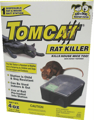 Tomcat Rat Killer Disposable Bait Station