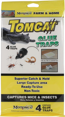 Tomcat Glue Traps For Mice And Insects