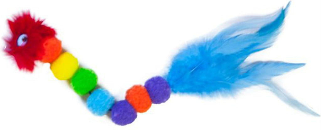 Rainbow Caterpillar Catnip Toy