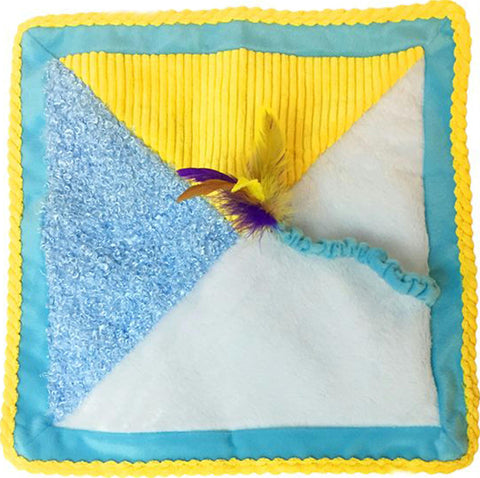 Kitty Quilt Crinkle Play Mat Cat Toy