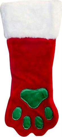 Soft Plush Paw Stocking