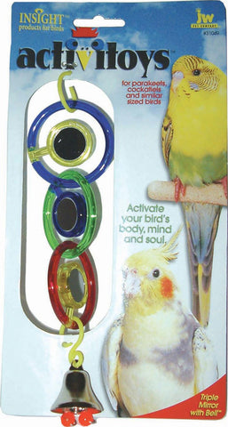 Activitoys Triple Mirror Bird Toy