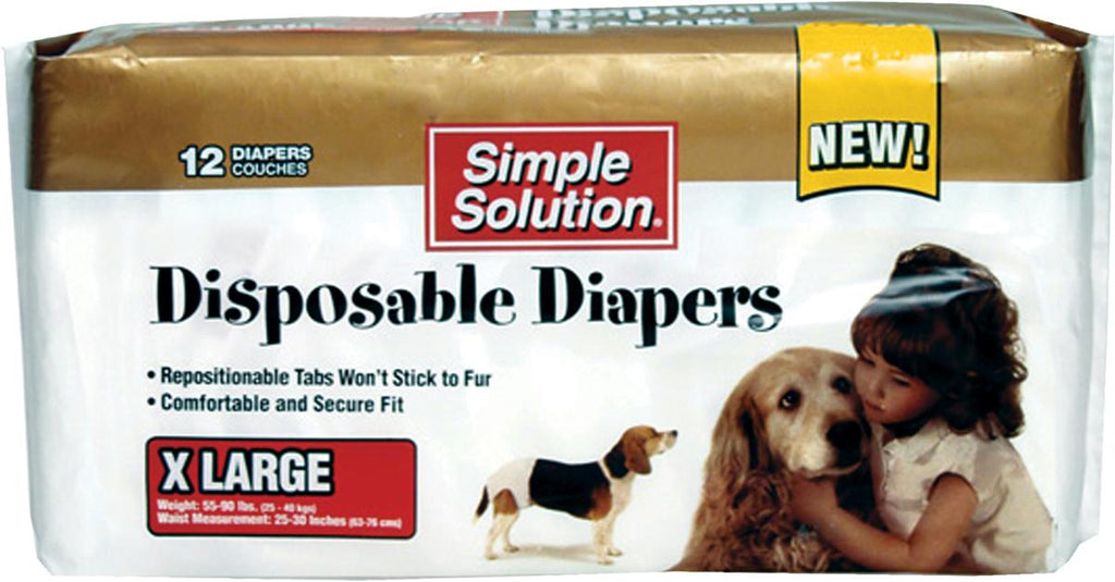 Simple Solution Disposable Diapers For Dogs