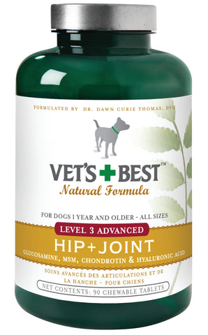 Vet's+best Level 3 Advanced Hip & Joint For Dogs