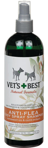 Vet's+best Anti-flea Easy Spray Shampoo For Dogs