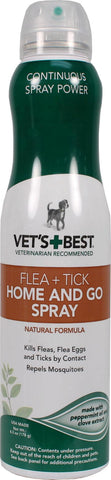 Vets+best Flea And Tick Home & Go Spray