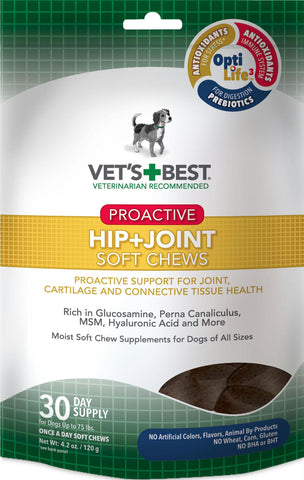 Vets Best Hip + Joint Proactive Soft Chew