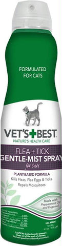 Vet's Best Flea+tick Gentle Mist Spray For Cats