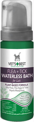 Vet's Best Flea+tick Waterless Bath For Cats