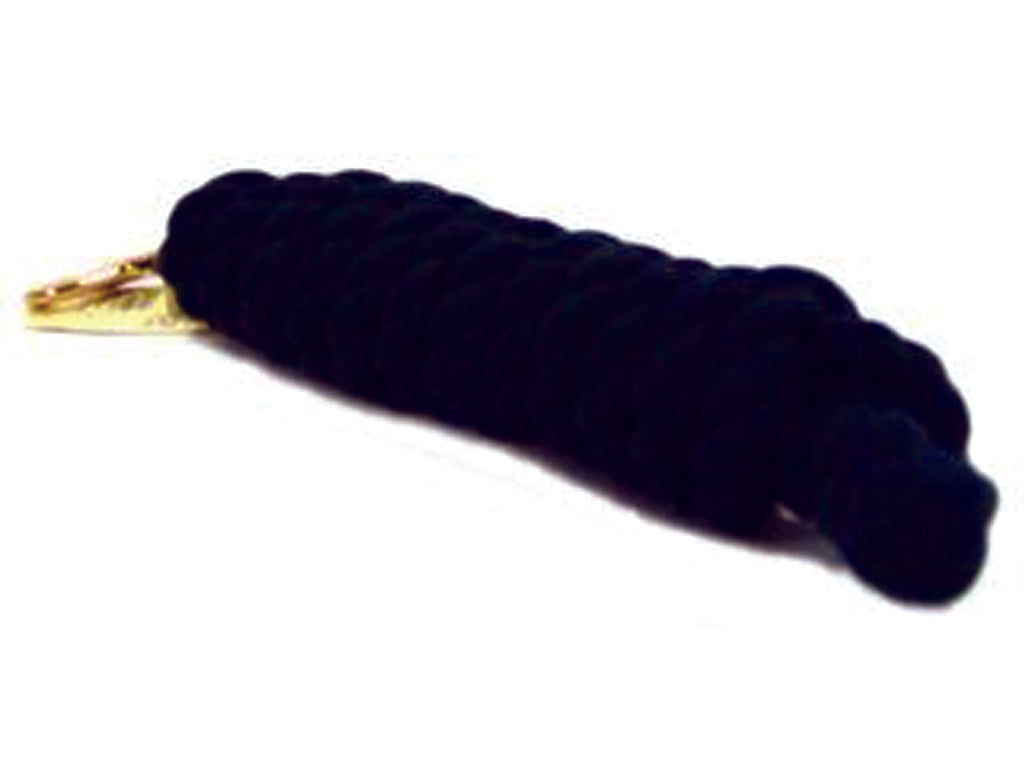 Cotton Rope Lead With Brass Bolt Snap