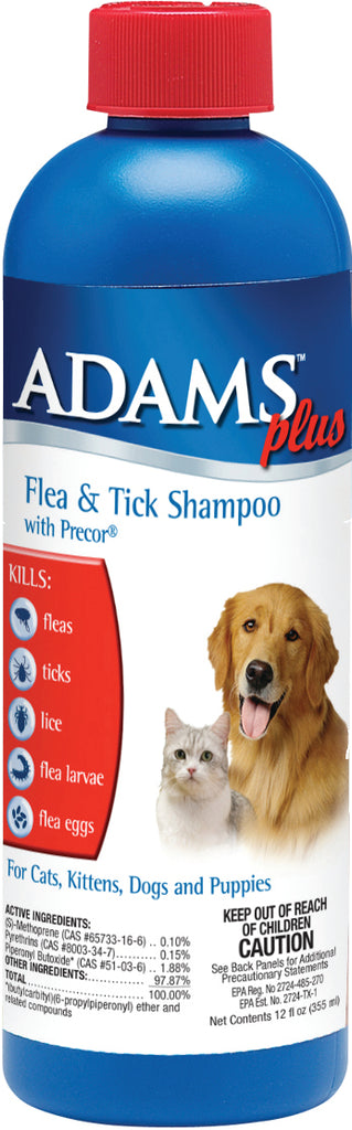 Adams Plus Flea & Tick Shampoo With Igr