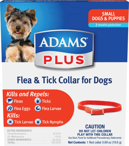 Adams Plus Flea & Tick Collar For Dogs