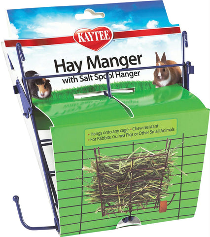 Hay Manger With Salt Hanger